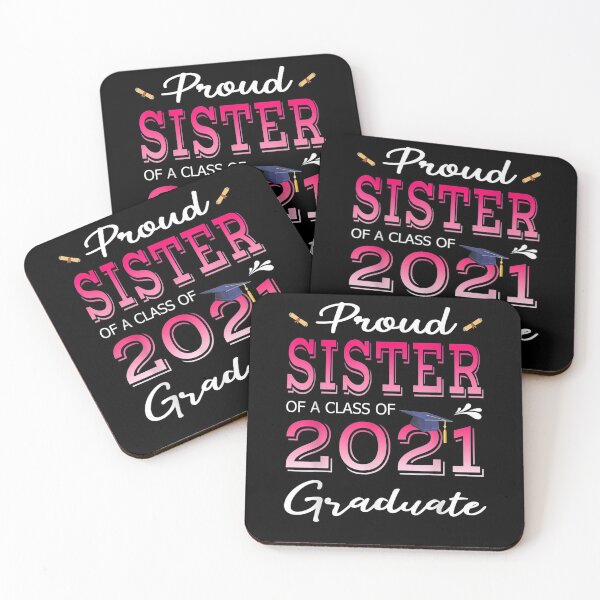 Item preview, Proud Sister Of A Class Of 2021 Graduate Senior Gift  designed and sold by tashiav.