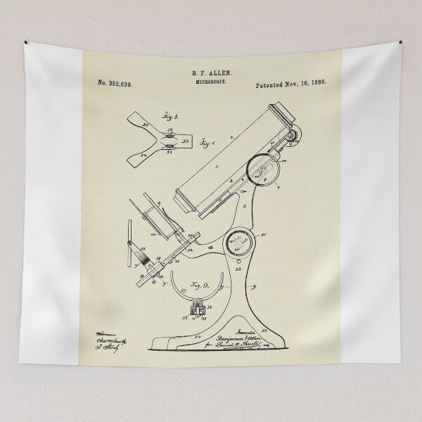 Item preview, Microscope-1886 designed and sold by paulrommer.