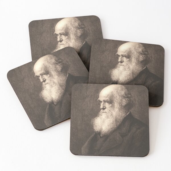 Item preview, Portrait of Charles Darwin designed and sold by Flamin' Galah.
