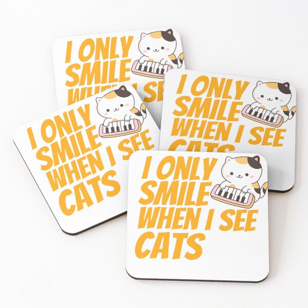 Item preview, smile when is see cats designed and sold by CostomArtJone.