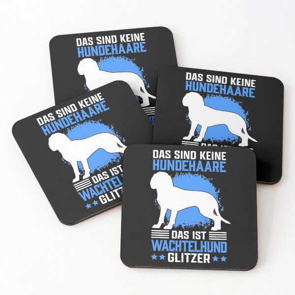 Item preview, German Wachtelhund Glitter Hound Gift designed and sold by madgrfx.