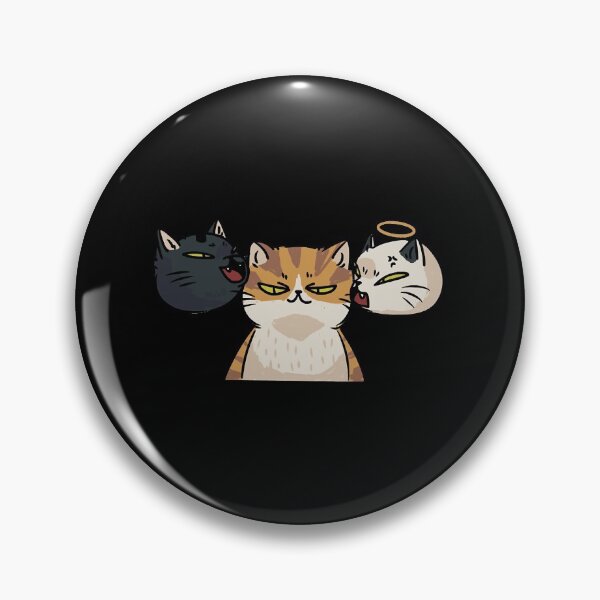 Item preview, Demons and angels of cats  designed and sold by BlytheKafer.
