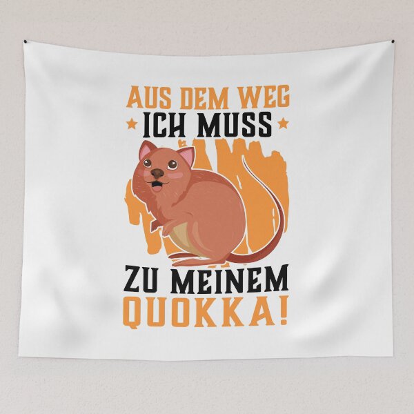 Item preview, Quokka out of the way marsupial kangaroo Australia designed and sold by madgrfx.