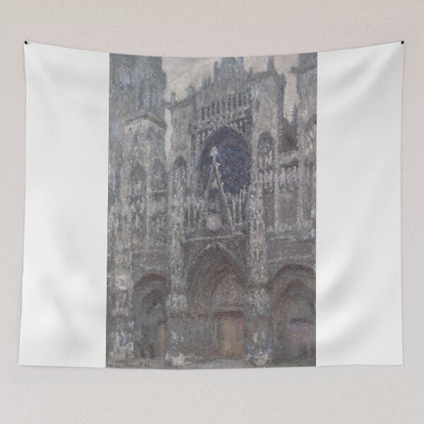 Item preview, 1892-Claude Monet-The Cathedral in Rouen. The portal, Grey Weather-65 x 100 designed and sold by paulrommer.