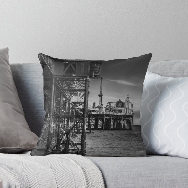Item preview, Palace Pier in Black and white designed and sold by thecameraguys.