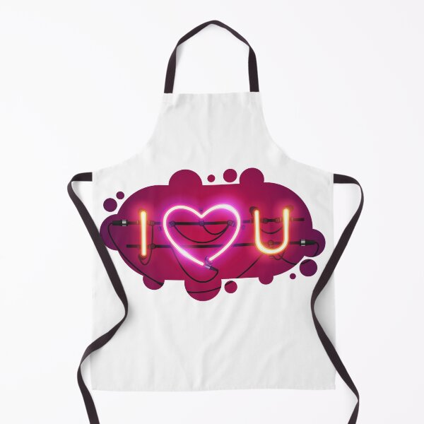Item preview, I Love You with Pink Heart Neon Sign designed and sold by Voysla.