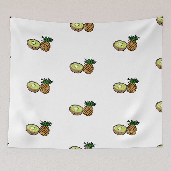 Item preview, Happy Kiwi and Pineapple  designed and sold by HappyLife4U.