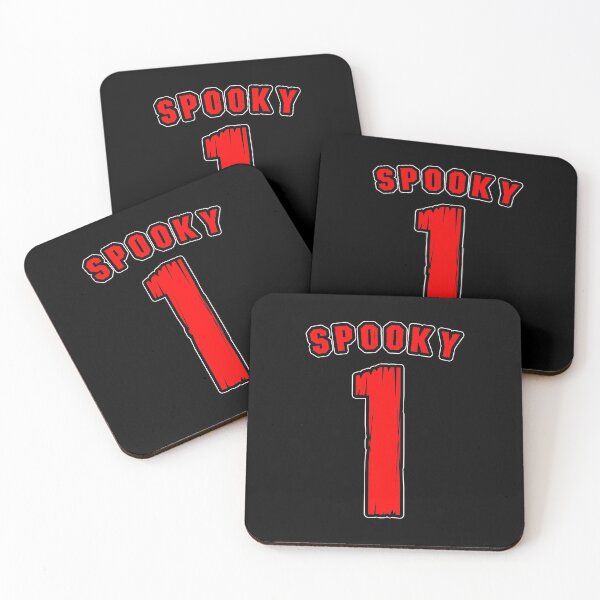 Item preview, Spooky 1 One Team Player Distressed Varsity Halloween Sports designed and sold by GrandeDuc.
