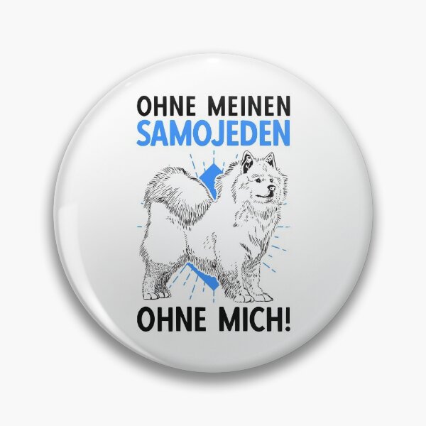 Artikelvorschau, Samojede ohne mich Schlittenhund Samojedenspitz entworfen und verkauft von madgrfx.