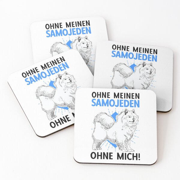 Item preview, Samoyed without me Samoyed Spitz sled dog designed and sold by madgrfx.