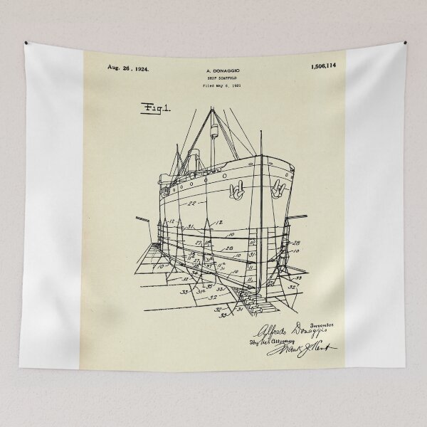 Item preview, Ship Scaffold-1924 designed and sold by paulrommer.