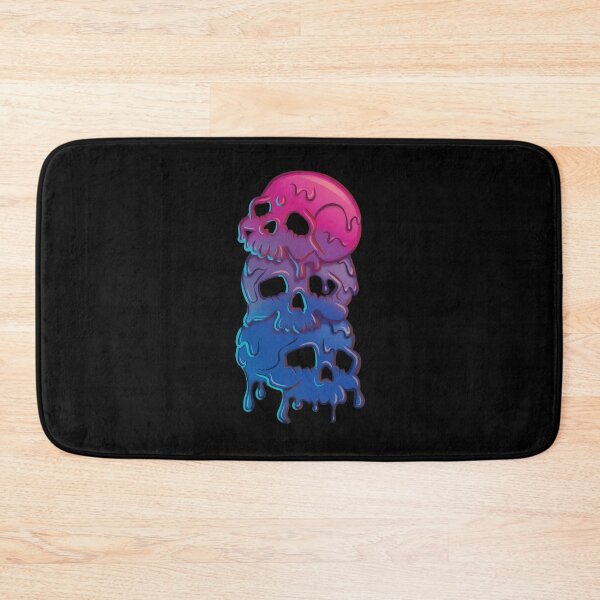 Item preview, Bi Pride Flag Goth Skull Tower Bisexual designed and sold by Irene Koh.