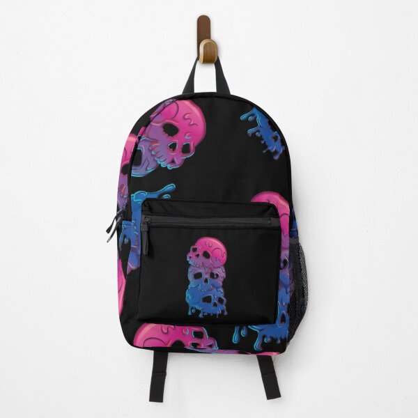 Item preview, Bi Pride Flag Goth Skull Tower Bisexual designed and sold by Irene Koh.