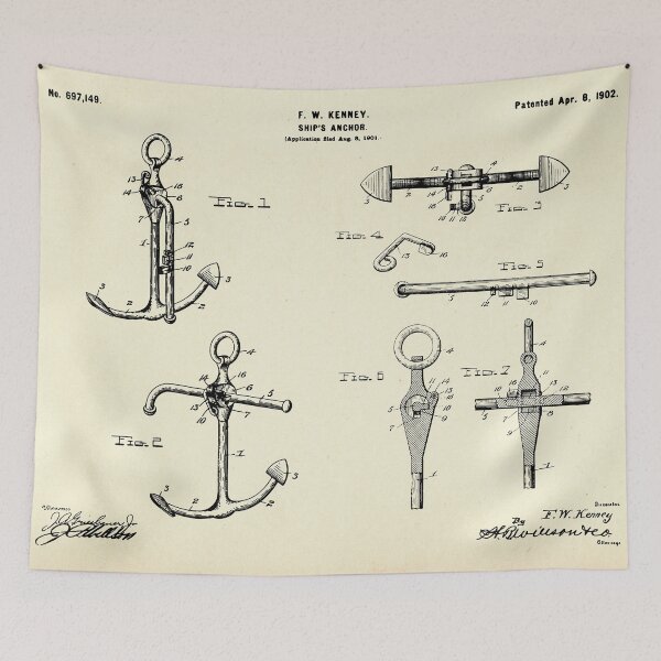Item preview, Ship´s Anchor-1902 designed and sold by paulrommer.