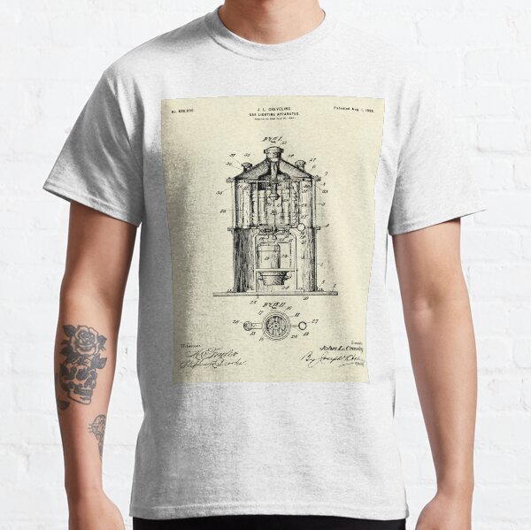 Gas Lighting Apparatus-1899 Classic T-Shirt