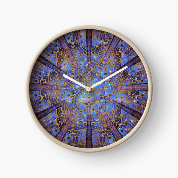 Crystal Generator Grid Healing Room Clock