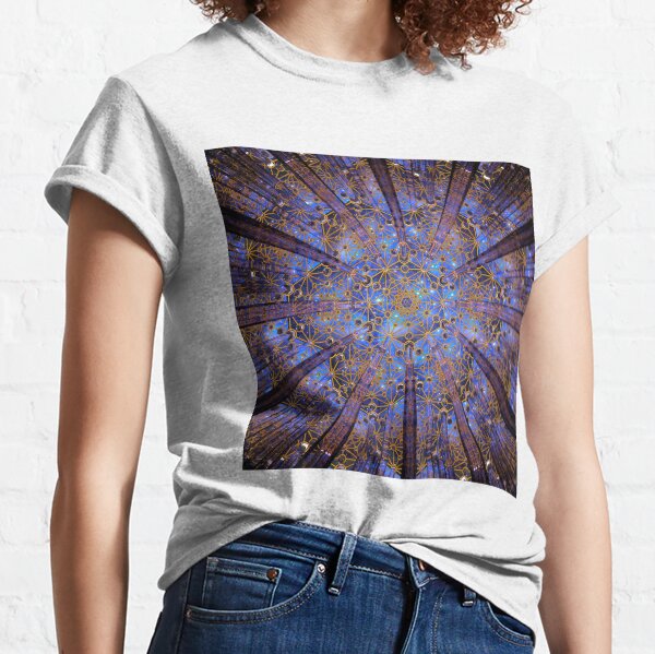 Crystal Generator Grid Healing Room Classic T-Shirt