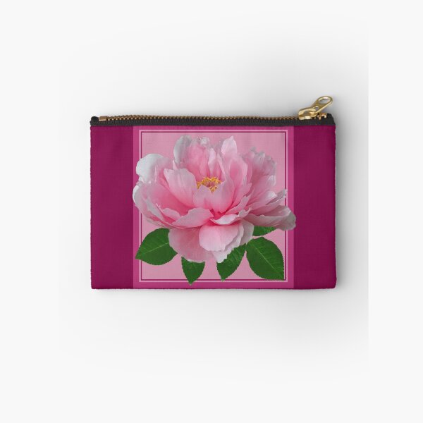 Item preview, Pink Peony with pollen and pink borders designed and sold by SueKnox.