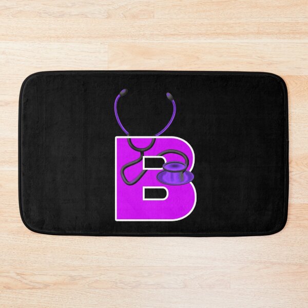 Item preview, md, doctor, letter B, alphabet designed and sold by doctors-apparel.