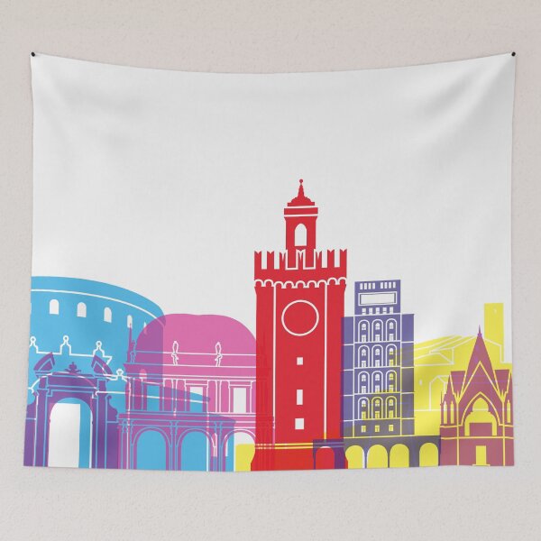 Item preview, Brescia skyline pop designed and sold by paulrommer.
