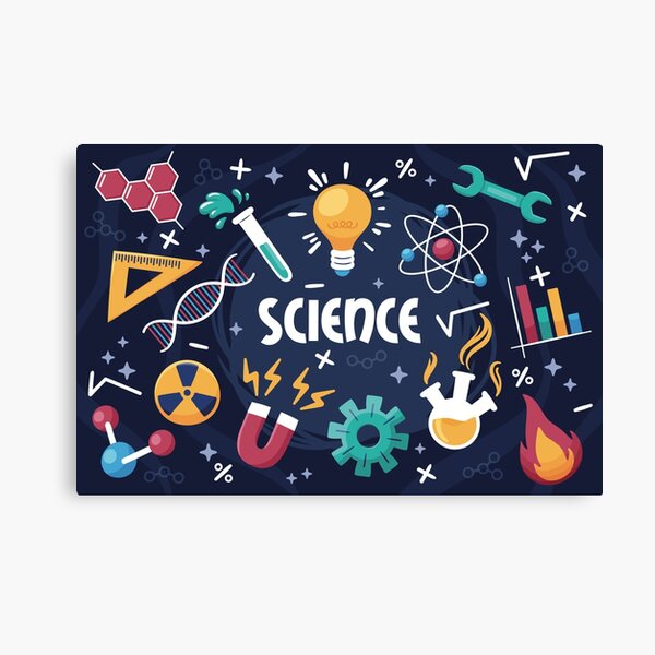 Amazing Science Canvas Print