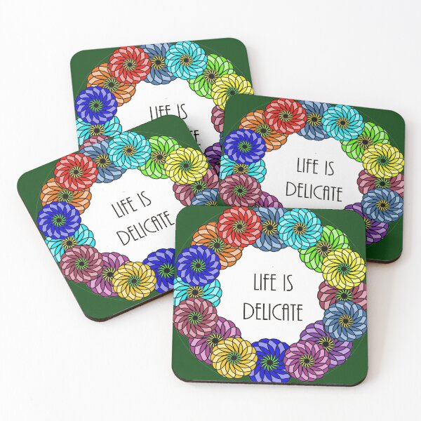 Item preview, Life is Delicate Flower Reef designed and sold by KDStout.