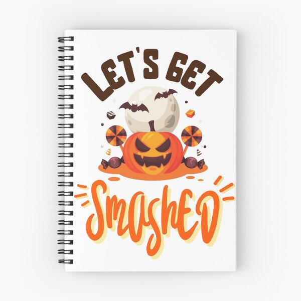 Item preview, Halloween Party Shirt Let's get smashed pumpkin designed and sold by lucomini.