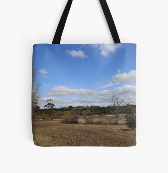 Low tide at Lake Narracan All Over Print Tote Bag