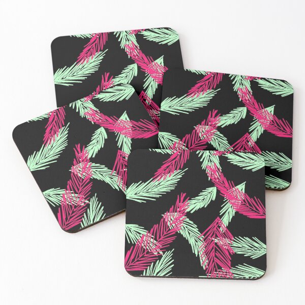 Aperçu de l'œuvre "illustration de motif de feuilles abstraites mignonnes" créée et vendue par tudoo.