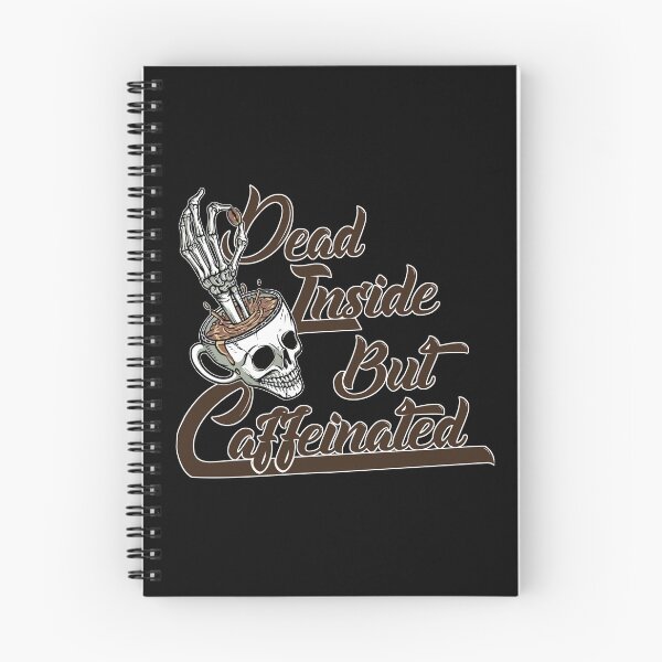 Item preview, Dead Inside But Caffeinated designed and sold by PlusPlayStore.