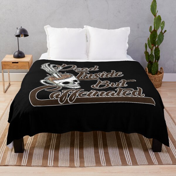Item preview, Dead Inside But Caffeinated designed and sold by PlusPlayStore.