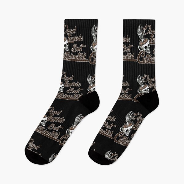 Item preview, Dead Inside But Caffeinated designed and sold by PlusPlayStore.