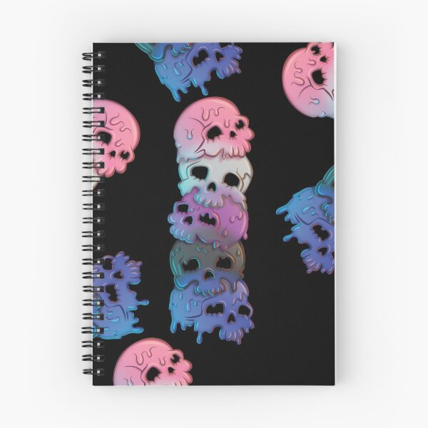 Item preview, Genderfluid Pride Flag Skull Tower designed and sold by Irene Koh.
