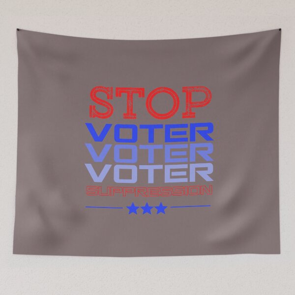 Item preview, Stop Voter Suppression Voting Rights T-shirt designed and sold by wijit.