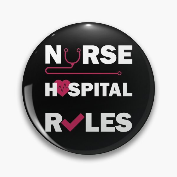 Item preview, Nurse Hospital Rules designed and sold by InkonoStore.