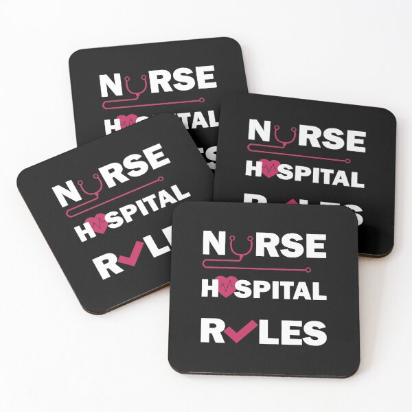 Item preview, Nurse Hospital Rules designed and sold by InkonoStore.