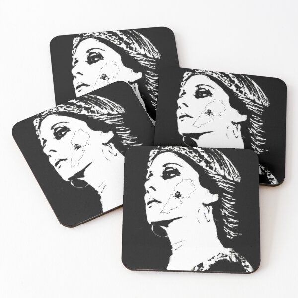 Item preview, Fairouz pop art designed and sold by K.Habibi.