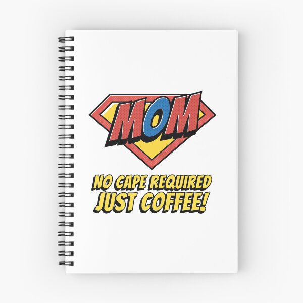 Item preview, Mom No Cape Required Just Coffee designed and sold by GlitterState.