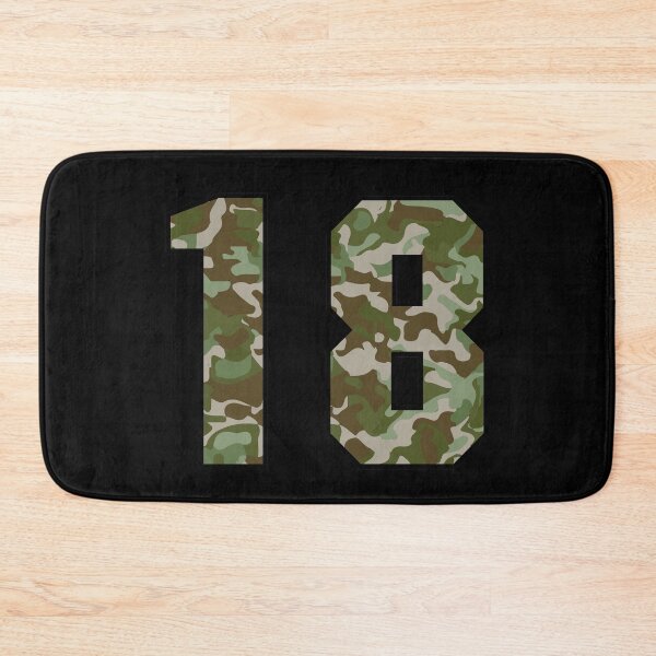 Item preview, Army Camouflage Number eighteen Soldiers Lucky Number 18 designed and sold by Urosek.