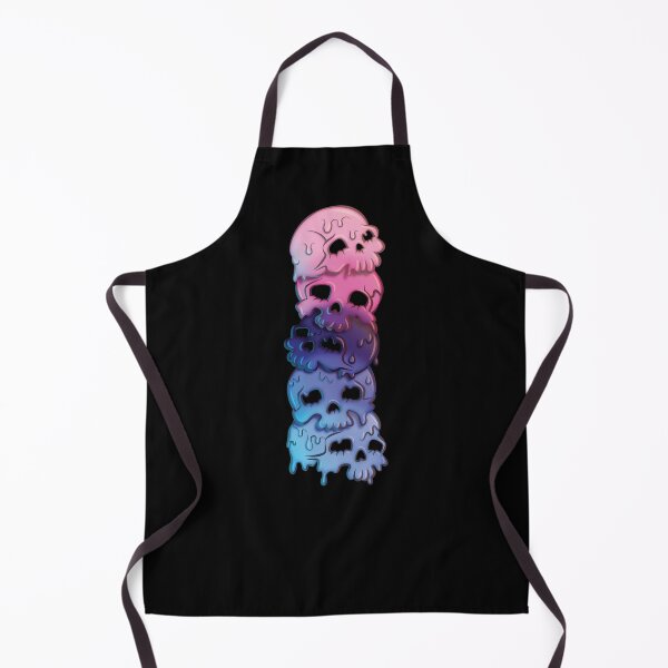 Item preview, Omnisexual Pride Flag Goth Skull Tower designed and sold by Irene Koh.