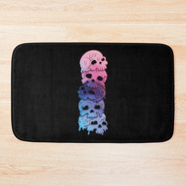 Item preview, Omnisexual Pride Flag Goth Skull Tower designed and sold by Irene Koh.