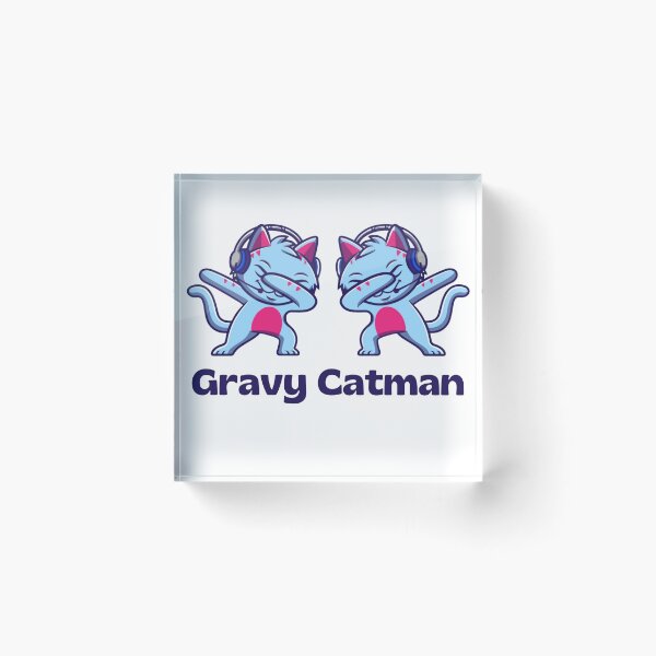 Item preview, Gravycatman Gamer Sticker designed and sold by isurudinushaper.