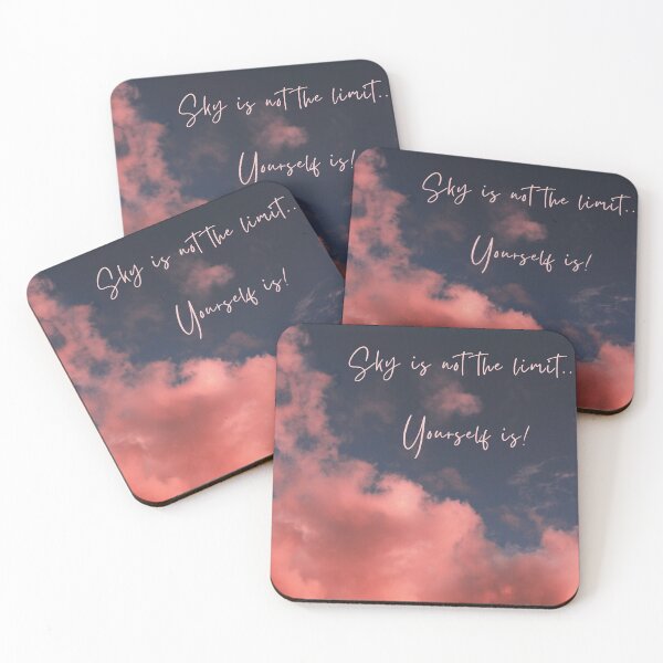 Item preview, Sky is not the limit...Yourself is! designed and sold by ThePeaceCHop.