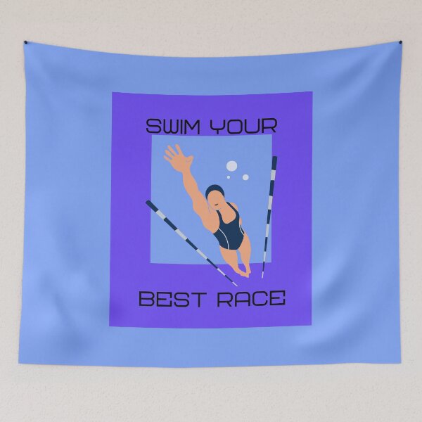 Item preview, Swim Your Best Race designed and sold by Rozlar.