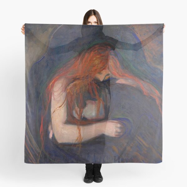 Item preview, Edvard Munch - Vampire designed and sold by Vivanne-art.