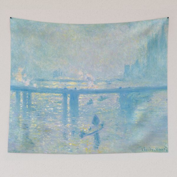 Item preview, 1899-Claude Monet-Charing Cross Bridge-65 x 80 designed and sold by paulrommer.