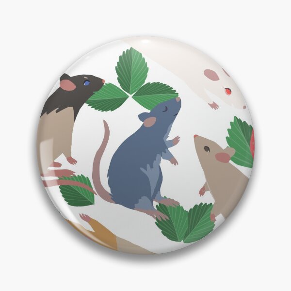 Item preview, Strawberry Patch Rats designed and sold by Adrielle-art.
