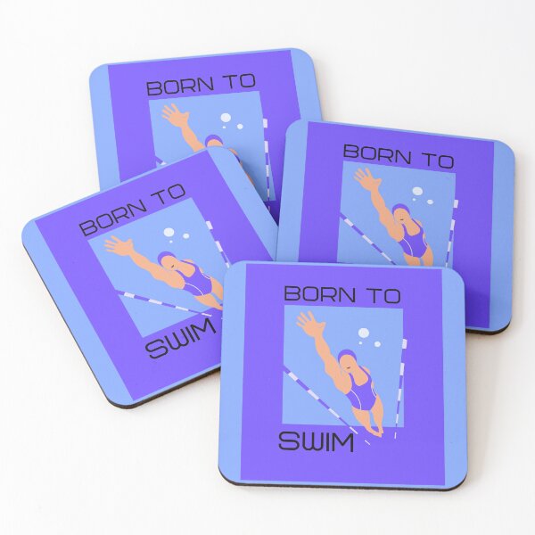 Item preview, Born to Swim designed and sold by Rozlar.