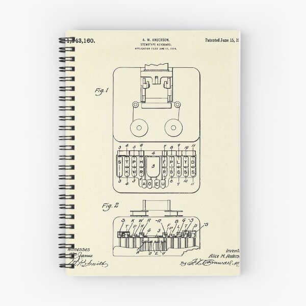 Item preview, Stenotype Keyboard-1915 designed and sold by paulrommer.