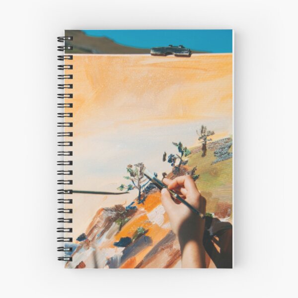 Item preview, painting creation with brush and Watercolors on a clipboard designed and sold by VIVEK KUMAR RAI.